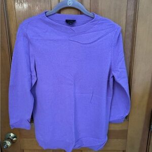 Talbots Purple Sweater